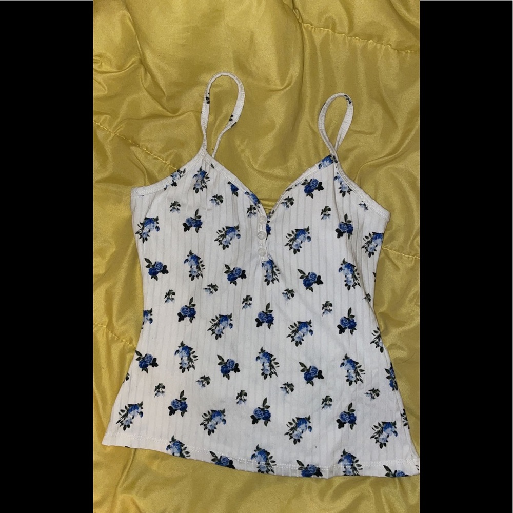 tank top with flowers